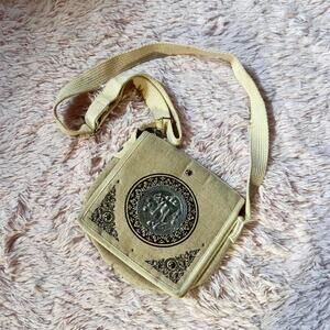 Holn Muethai Linen Elephant Boho Hippie‎ Earthy Hipster Granola Indie Crossbody
